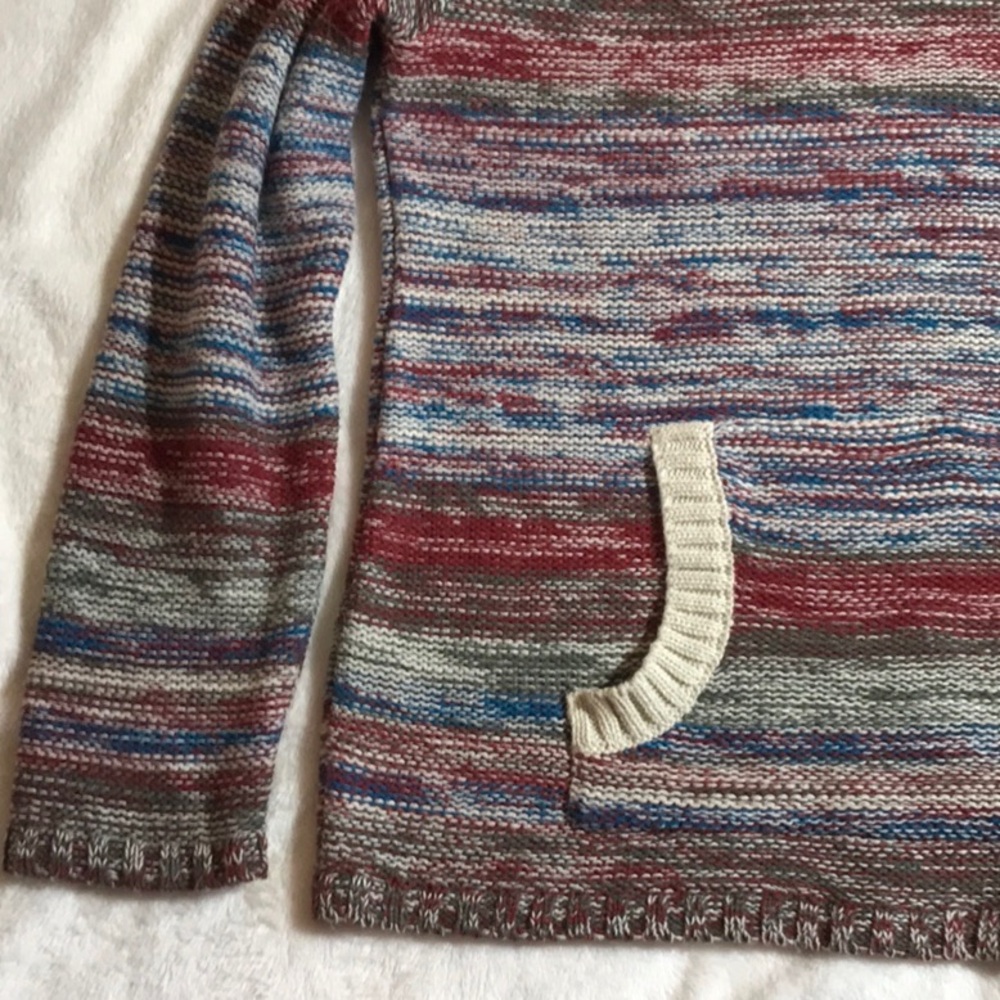 Venus Long Sleeve Hooded Sweater with Pocket Sz M - Picture 6 of 10